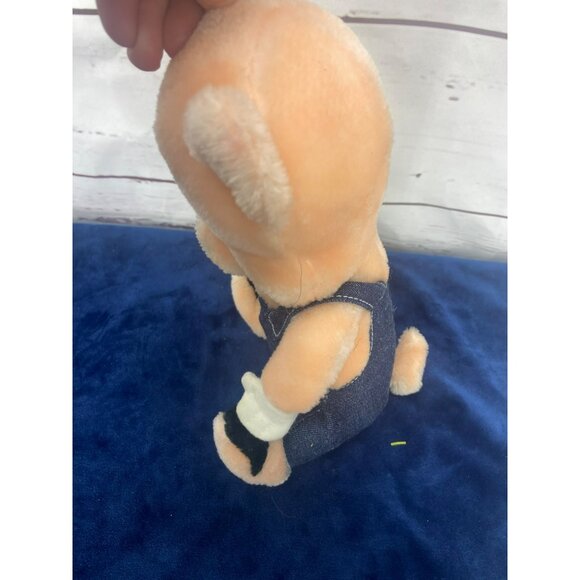 Vintage PORKY PIG Plush Toy 1993 24K Co Plush 90s‎ Vtg Looney Toons Stuffed Pig - Picture 4 of 7